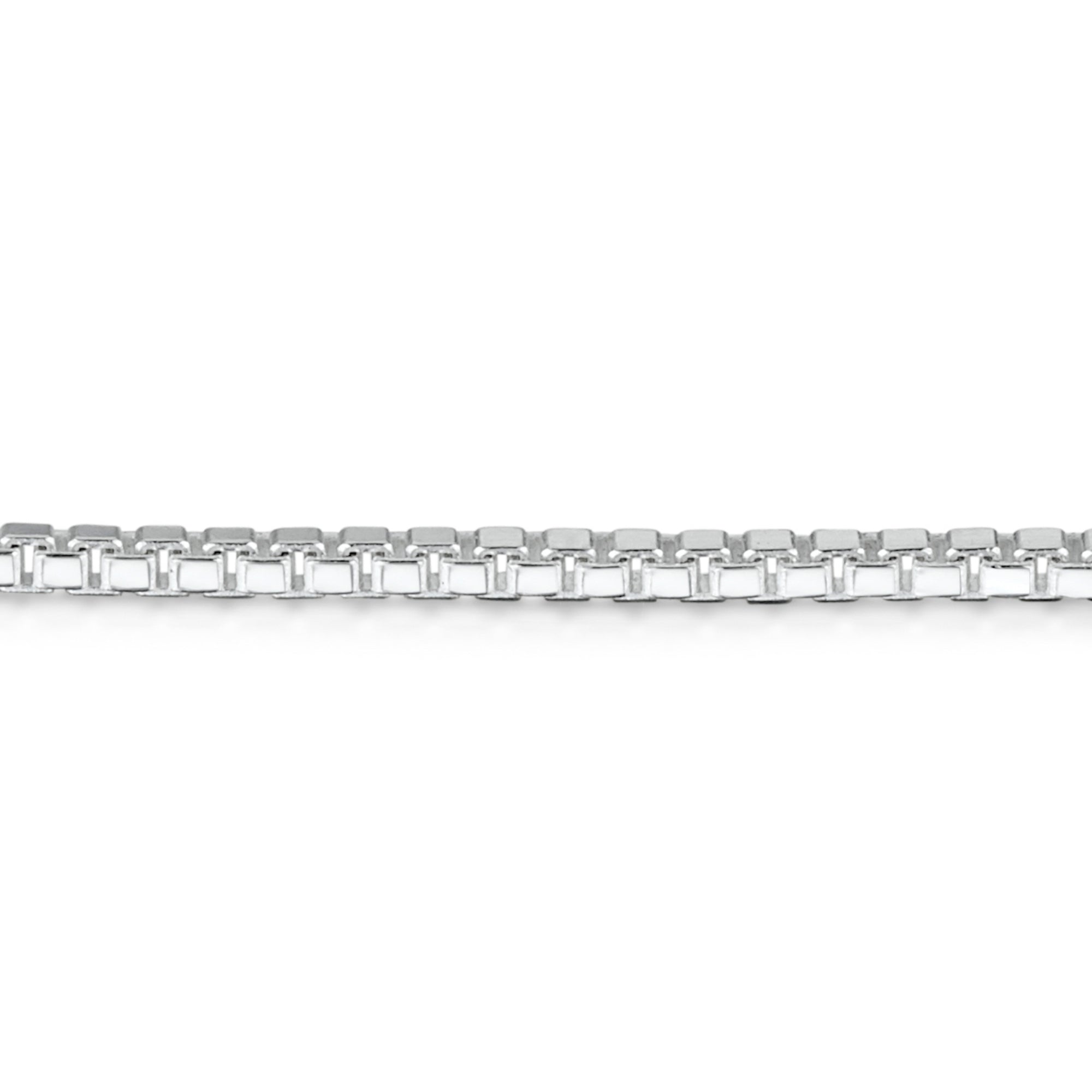 Vergeet-Mij-Niet Druppel Hanger Ketting in Zilver Sterling