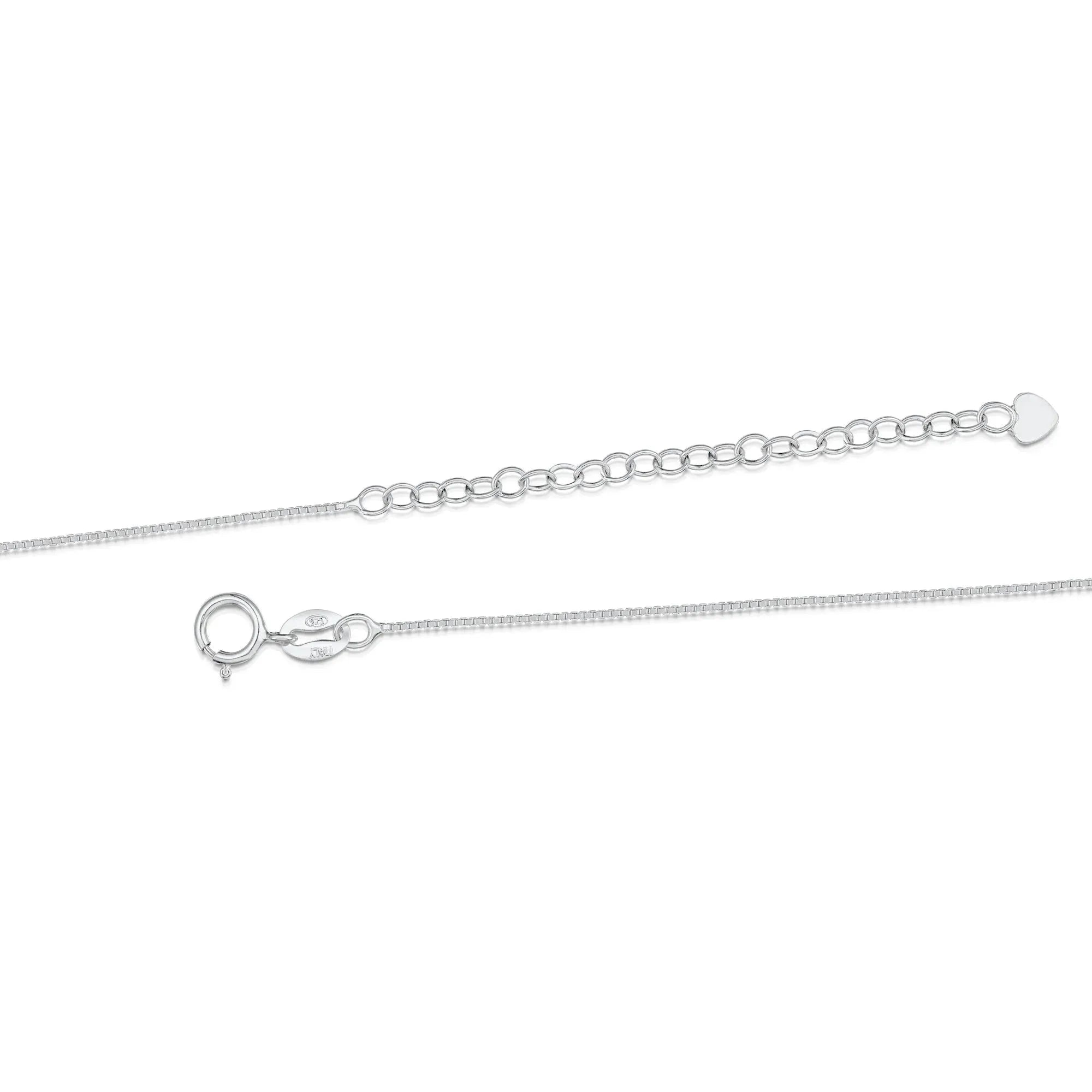 Sterling Silber Herz Charm Anhänger mit echten Blumen und einem Zuchtperlen-Charme