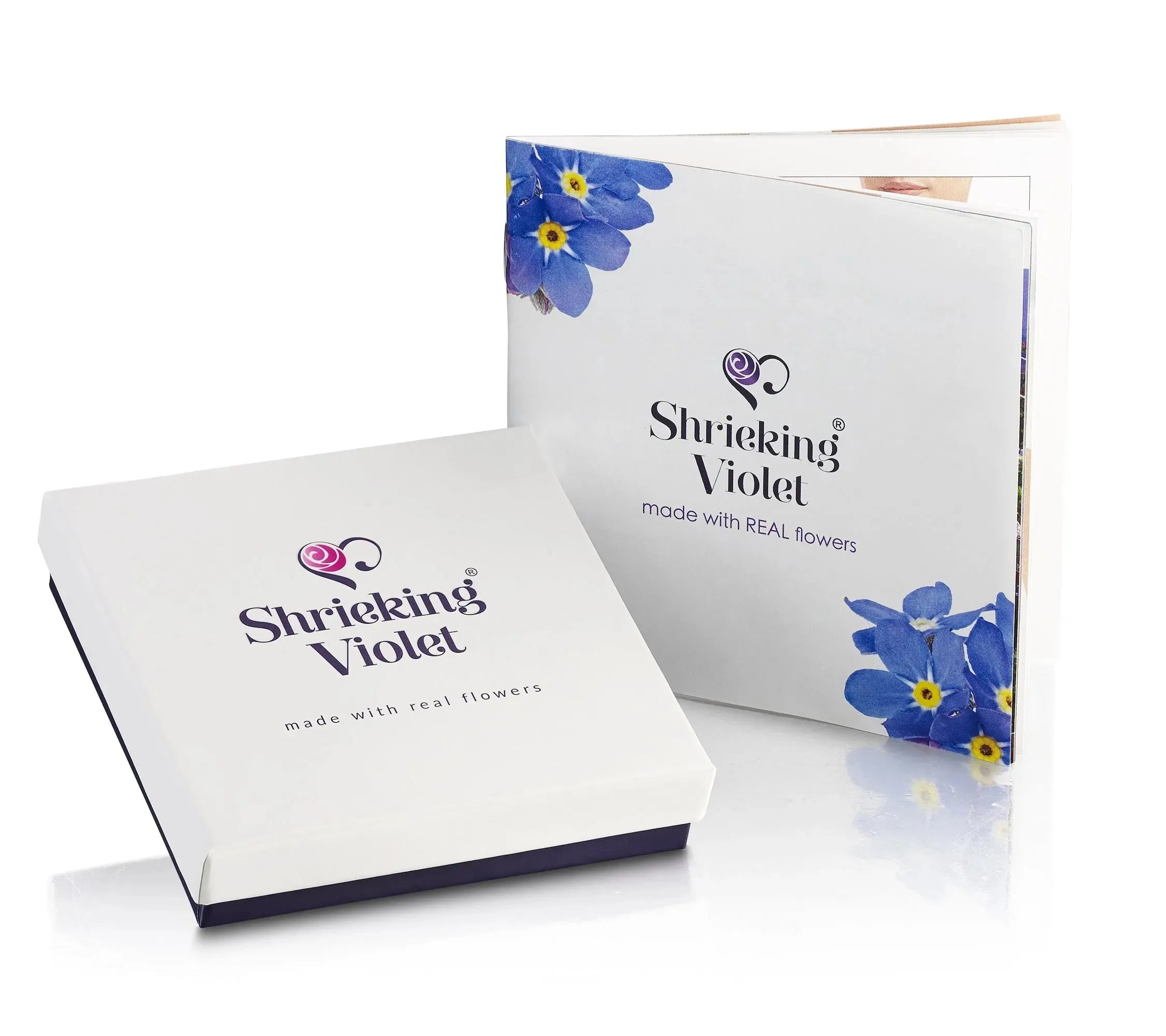 Silberner Anhänger mit Violinschlüssel und Musiknote – Purple Haze Collection